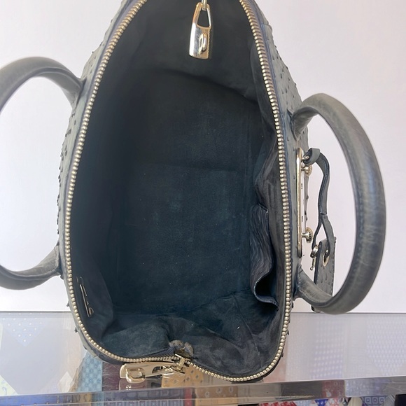 VBH Brera gray ostrich first edition 068/300 Handmade in Italy good condition - Picture 6 of 9